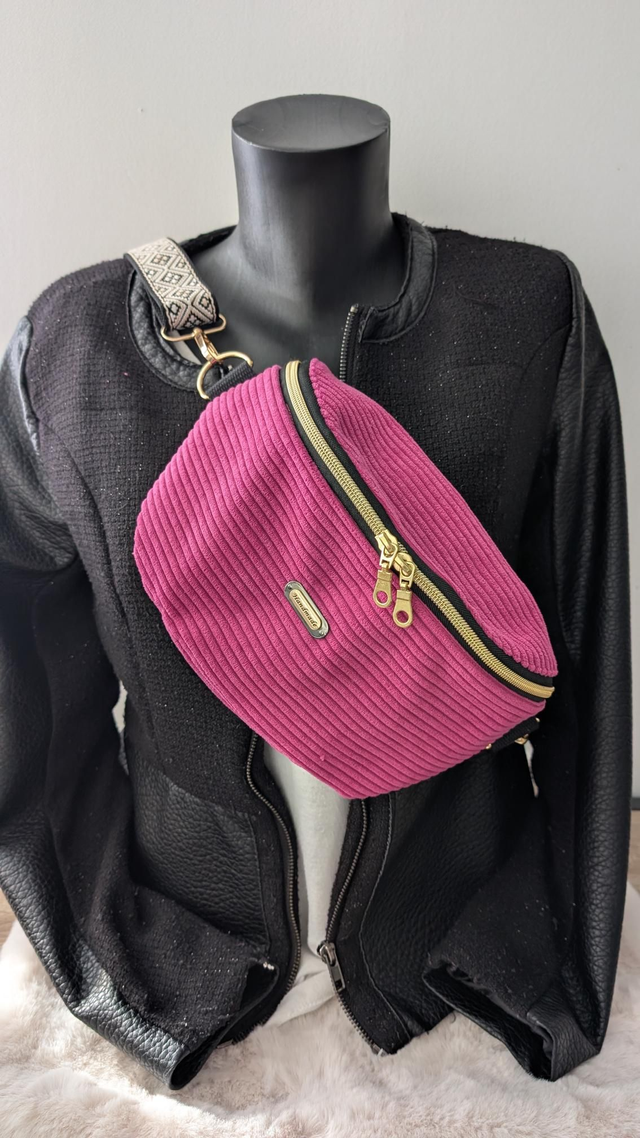 Sac banane couleur hibiscus 