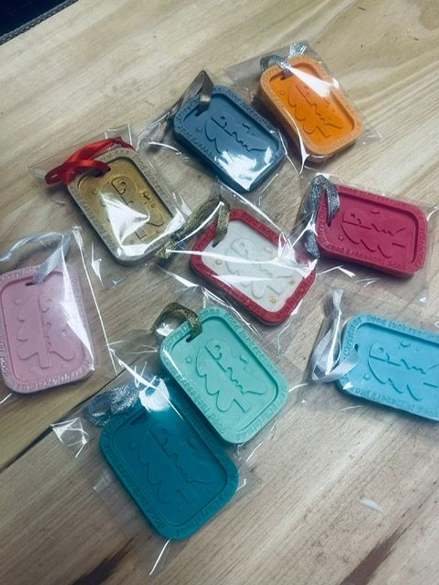 Ambientador decoracion arbol (muñeco de genjibre)