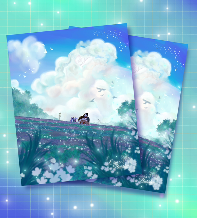 Illustration « The Gods watch over us » 