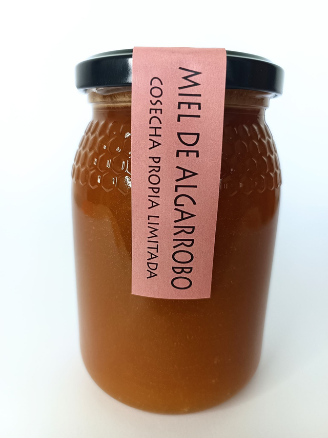 Miel de Algarrobo cruda 500g