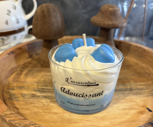 Bougie chantilly - Adoucissant 