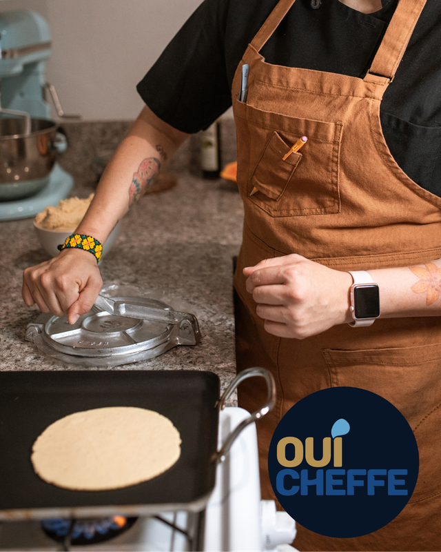 🌮 Atelier tortillas - Dégustation tacos Oui Cheffe