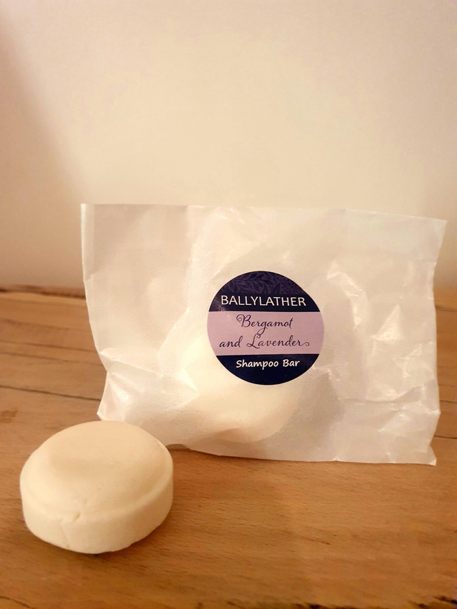 Mini Bergamot &amp; Lavender Solid Shampoo Bar