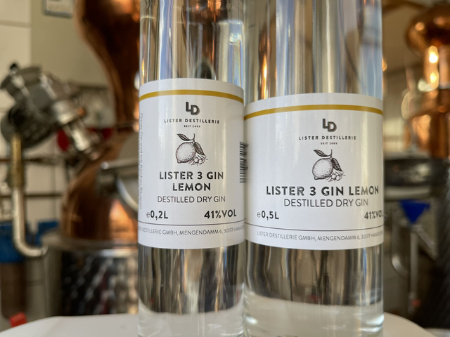 Lister 3 Gin Lemon 41%vol