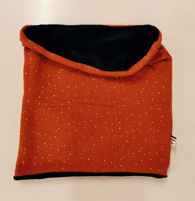 Snood adulte rouille 