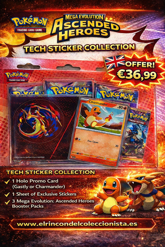 TCG Tech Sticker Collection: Mega Evolution Ascended Heroes