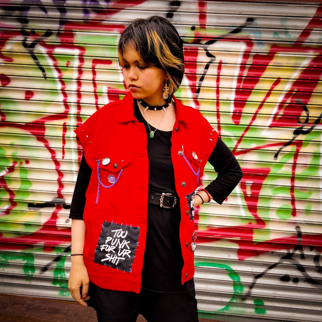 Red Spiderpunk - Battle Vest - [JKT-ND-SP2]
