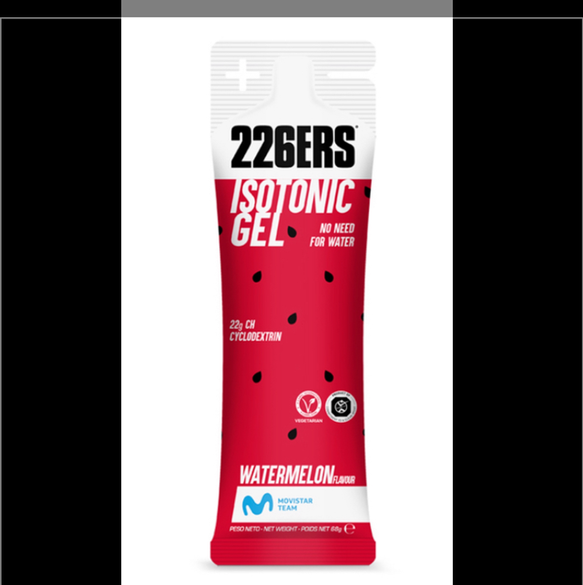 ISOTONIC GEL 68g - varios sabores disponibles 