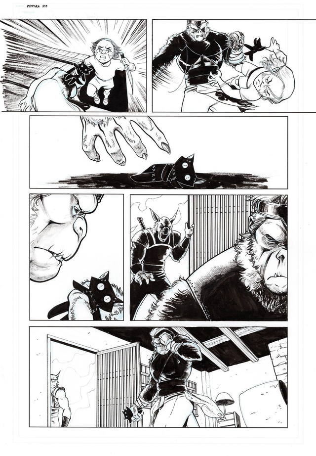 09/2025 - ThunderCats : Pumyra #1 Page 09 - ORIGINAL, A3 (11.7x16.5)