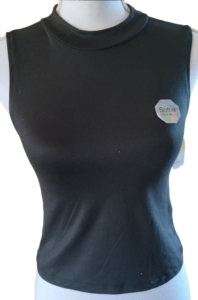 Top court noir taille S (Ardene)