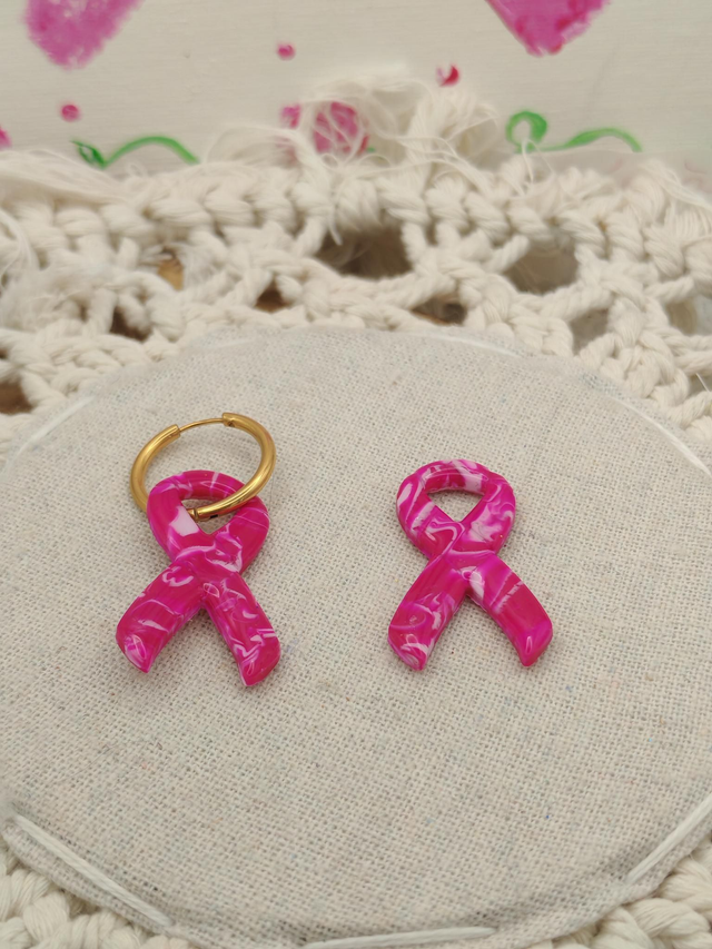 Ruban marbré OCTOBRE ROSE