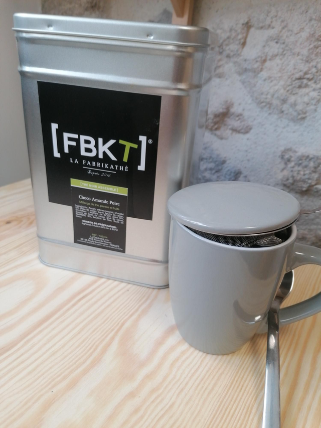 Thé Noir Chocolat Amande Poire 