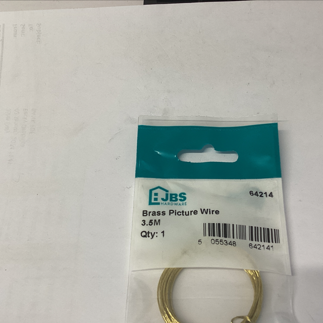 Brass pic wire 64214