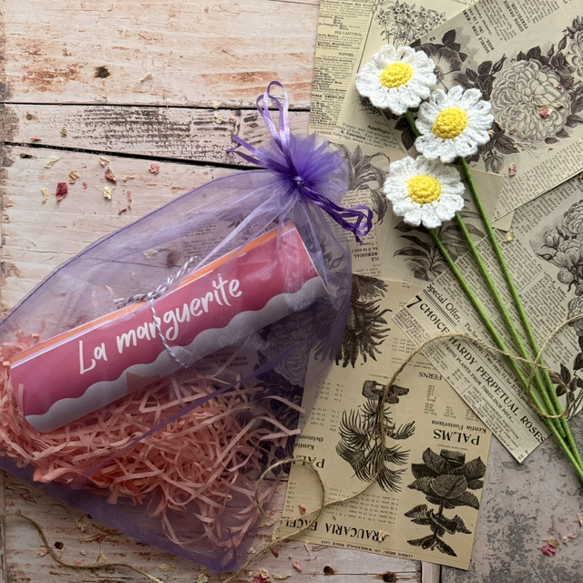 Kit bouquet – trois marguerites