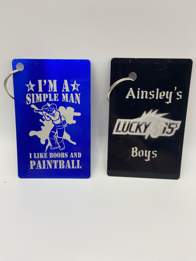 PERSONALISED ALUMINIUM KIT BAG & LUGGAGE TAGS 