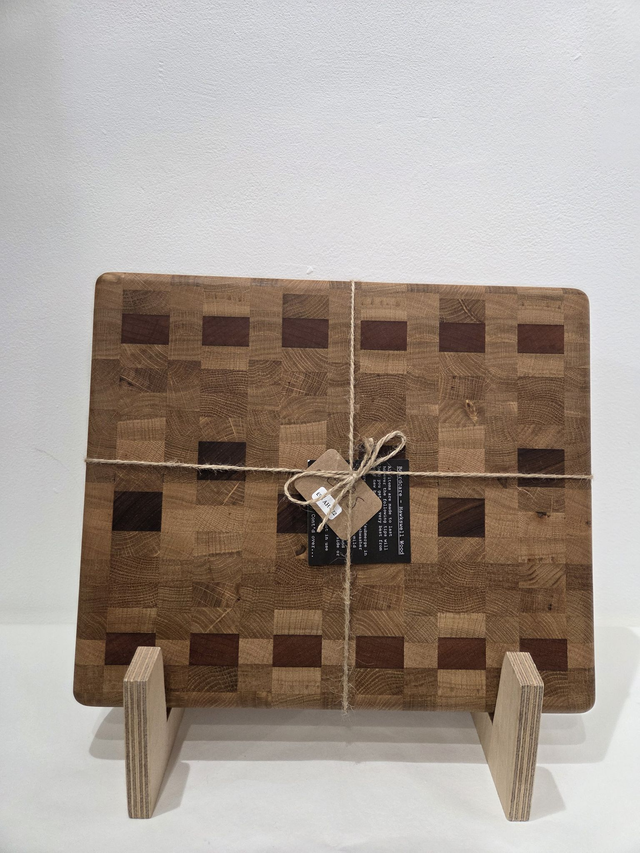 Reclaimed Mixed Hardwoods End Grain Wooden Chopping Board - AH-022