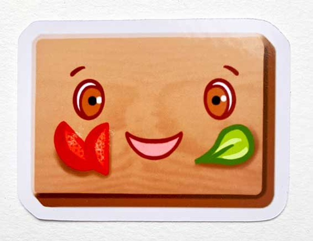 Die-Cut-Sticker "Happy Breakfast Board"