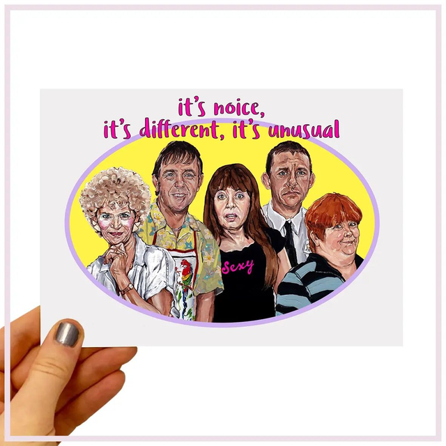 Kath &amp; Kim - greeting card