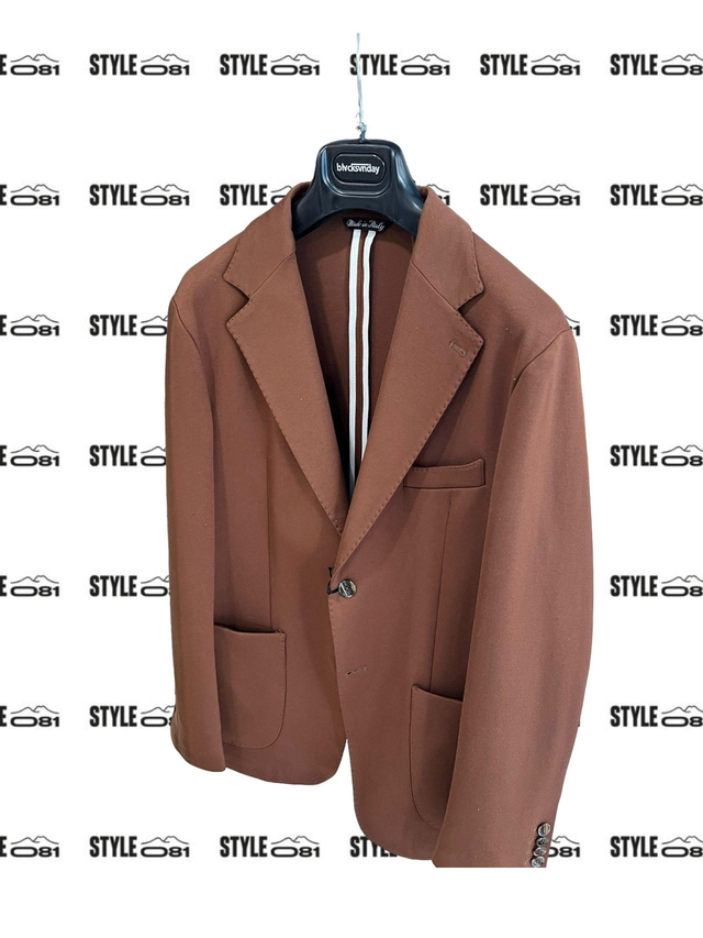 GIACCA MONOPETTO TINTA UNITA