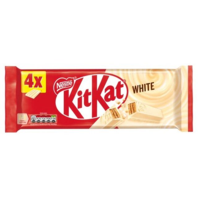 KitKat 4 Finger White 166g