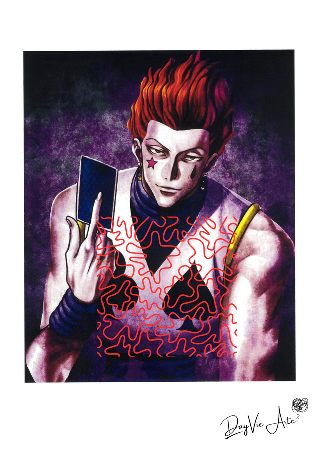 Hisoka, maquillé d’un sourire - Hunter X Hunter 