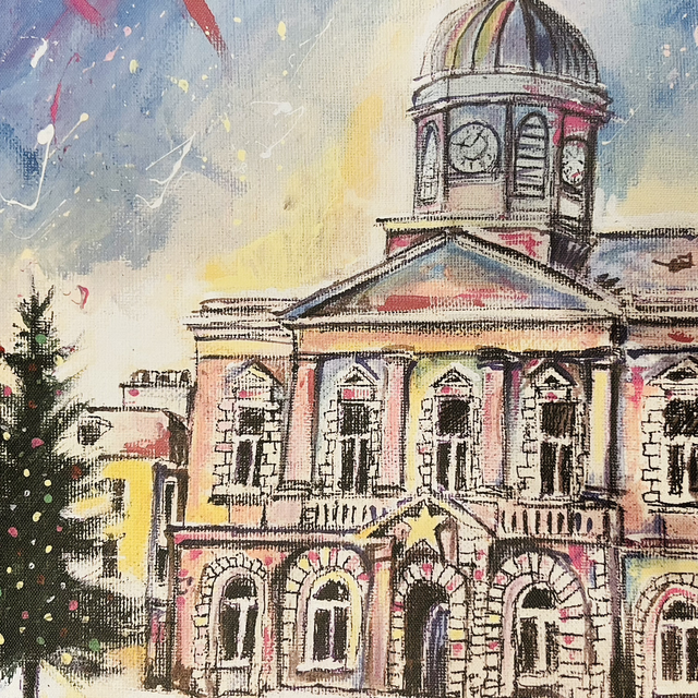 Print- Kelso-Merry Christmas Kelso