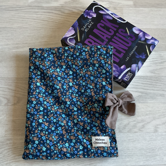 Pochette à livre broché - Fleurs d’automne 