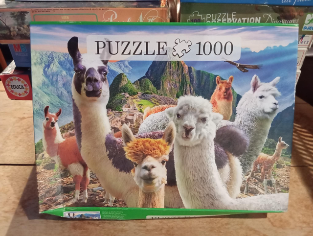 Puzzle 1000 pièces lama