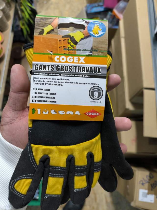 GANTS GROS TRAVAUX 
