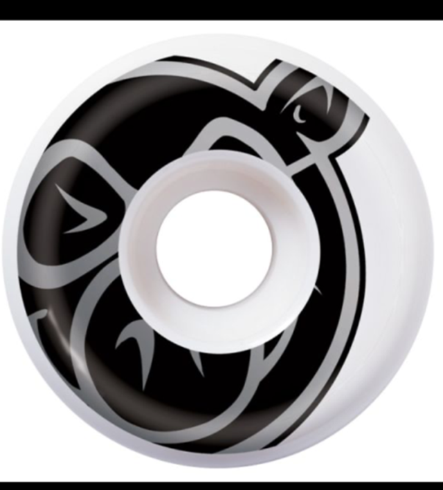 Pig Wheels Prime Skateboard Wheels White 