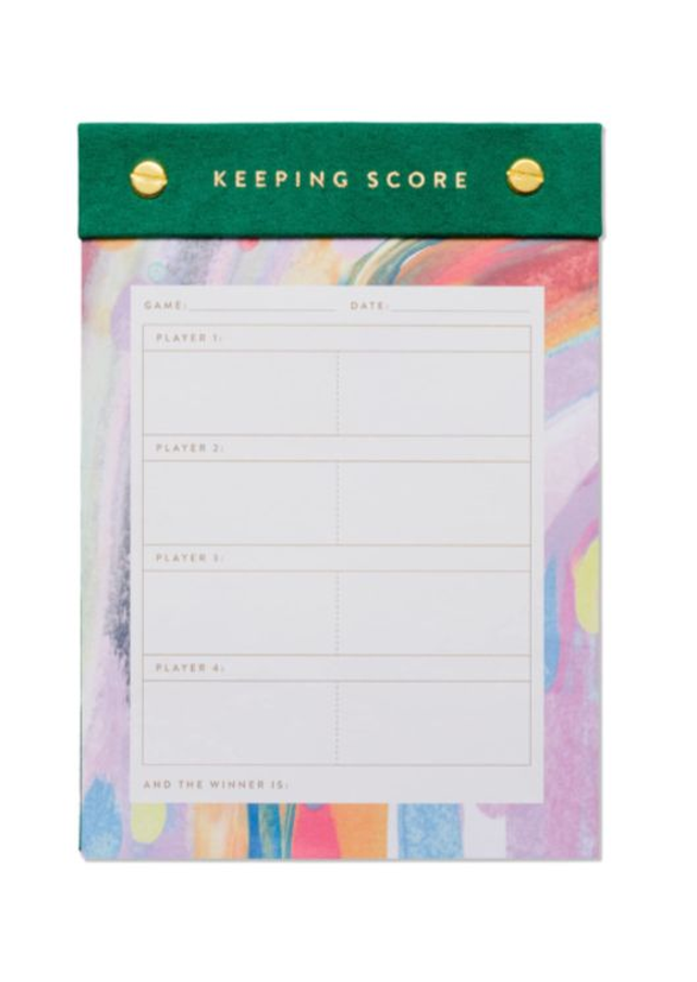 Designworks Ink Game Scorepad - Rainbow