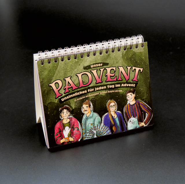PADVENT Postkartenkalender