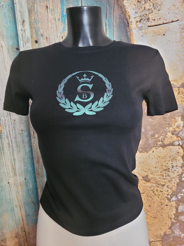 (A49) T-shirt Noir Femme