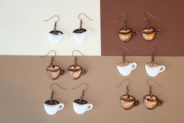 Espresso earrings  