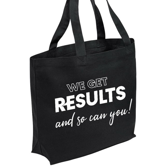 We Get Result Oversized Tote Bag (Herbalife Members Only)