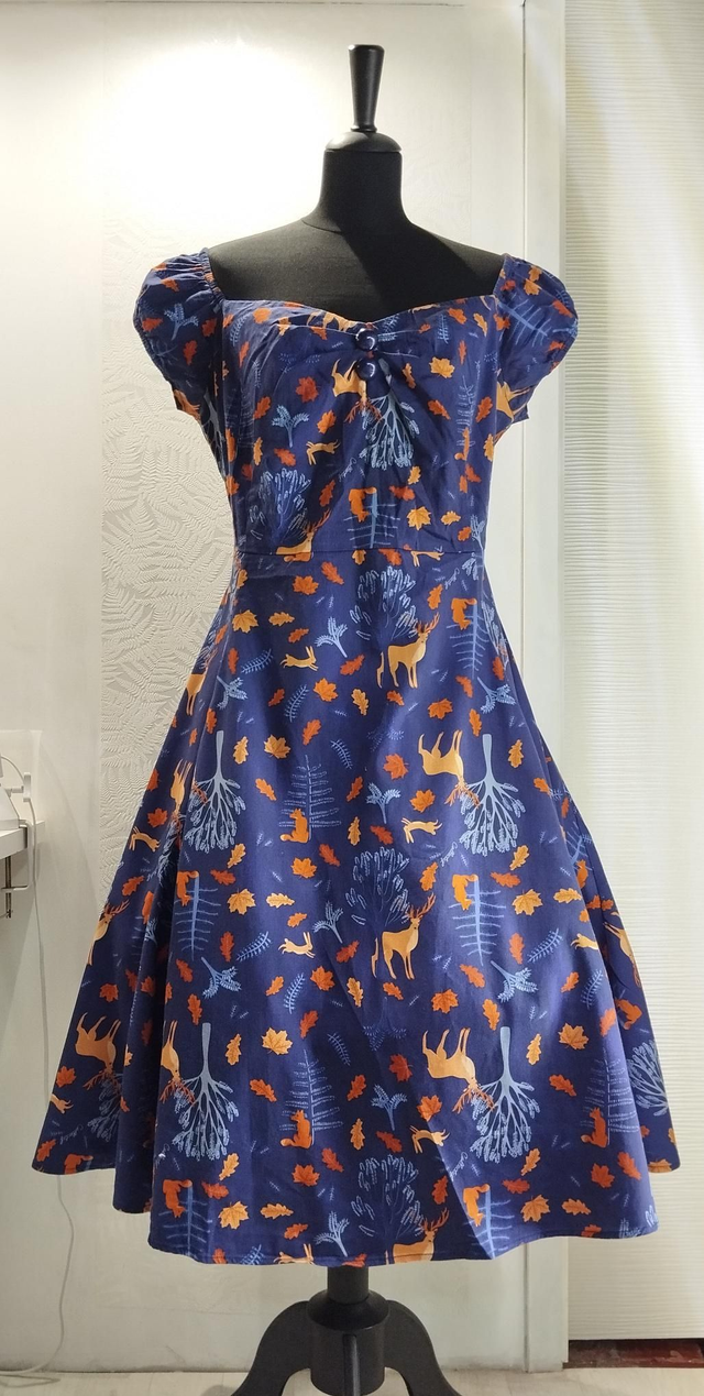 Robe Collectif Dolorès Forest Friends T48