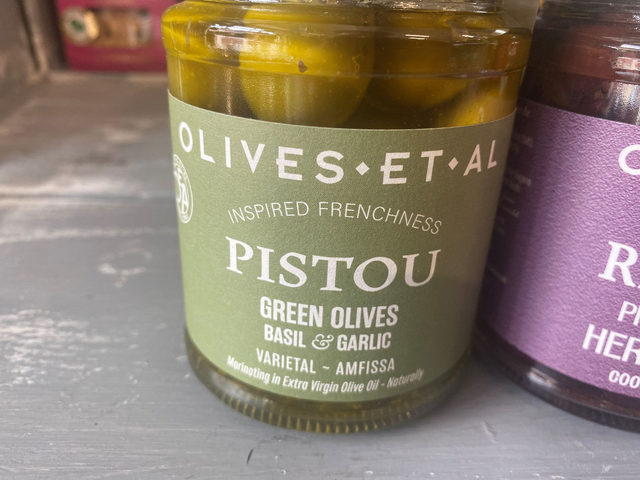Olives.ET.Al pistuo Green Olives 