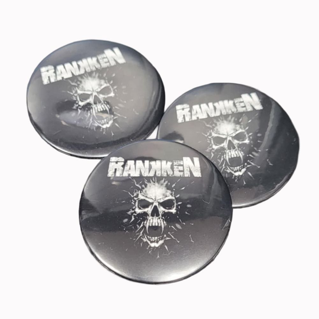 Badge RANKKEN Demon Skull - 58 mm