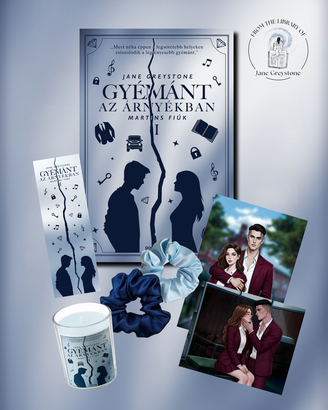Gyémánt az árnyékban - könyv box