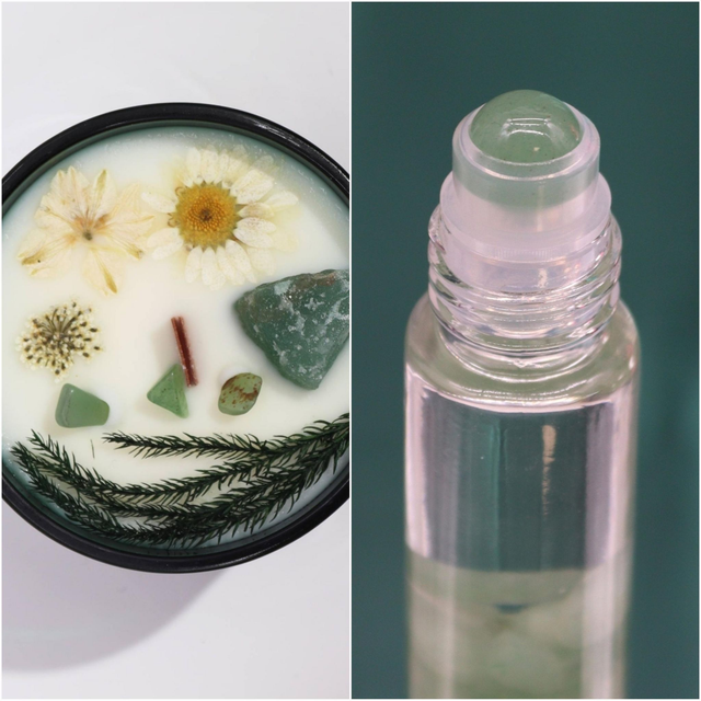 Hop Hare Candle & Essential Roll-on Duo