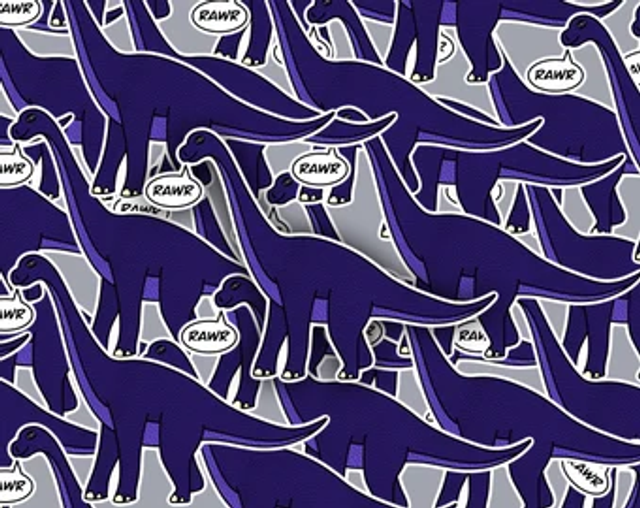 Brachiosaurus Die Cut Sticker