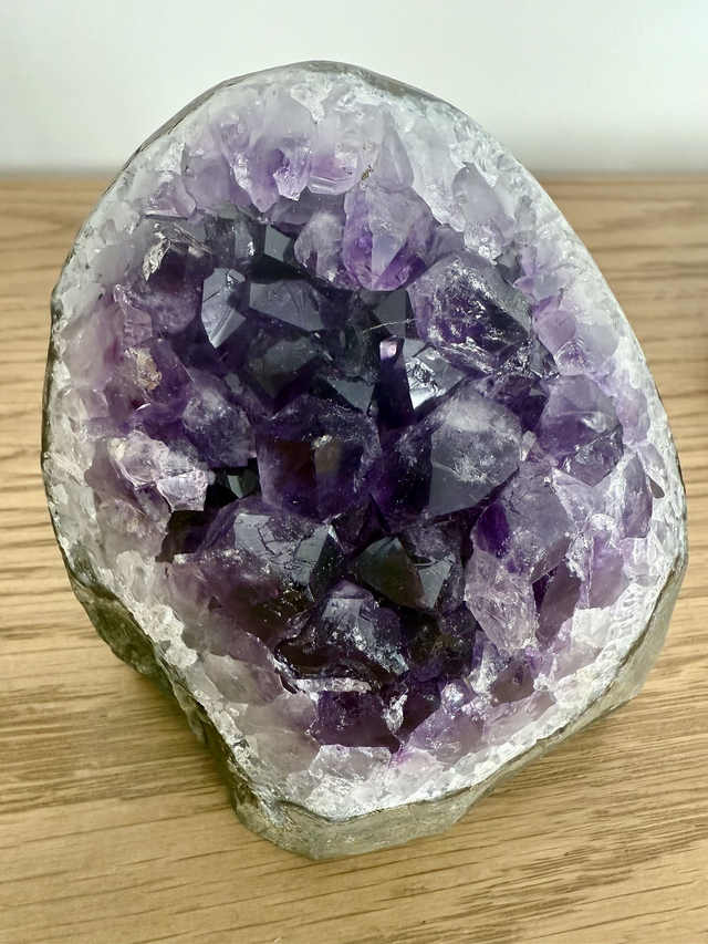 Amethyst Crystal Cluster  - Polished Uruguayan