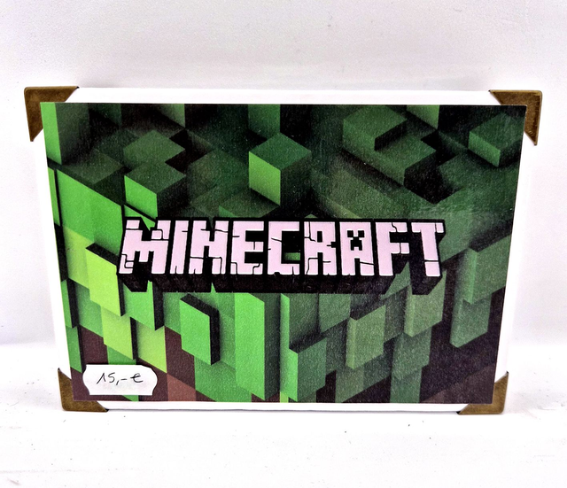 Jeu "Uno" avec boite de protection - Minecraft