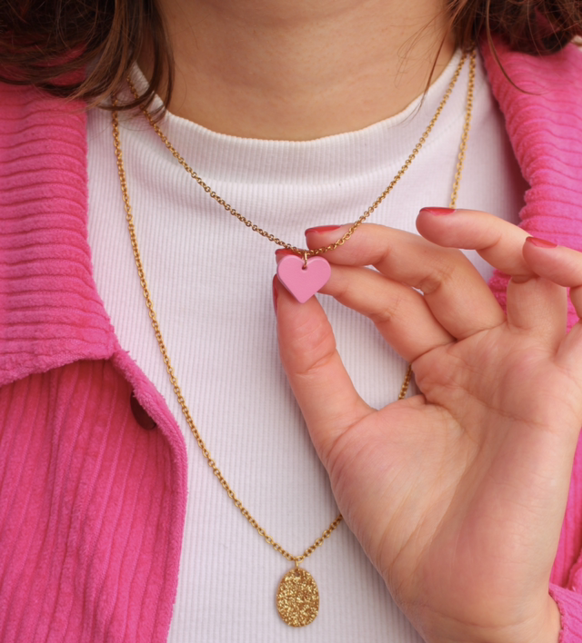 Pendentif Cara • couleurs mates