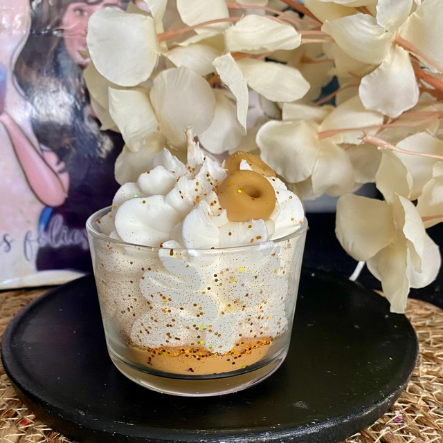 Bougie gourmande caramel beurre salé