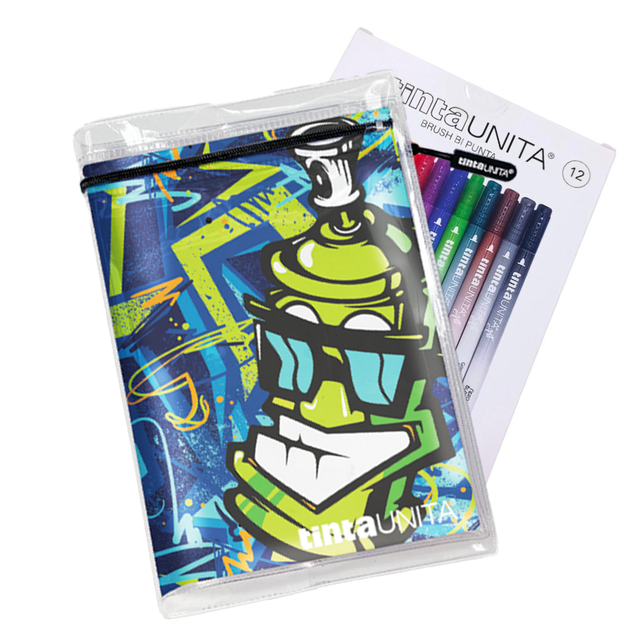 tintaUNITA TEEN GRAFFITI BOY - Diario 12 Mesi 