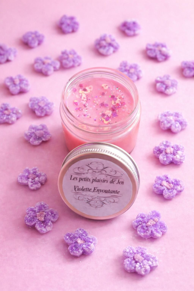 Le petit crémeux Violette Envoûtante