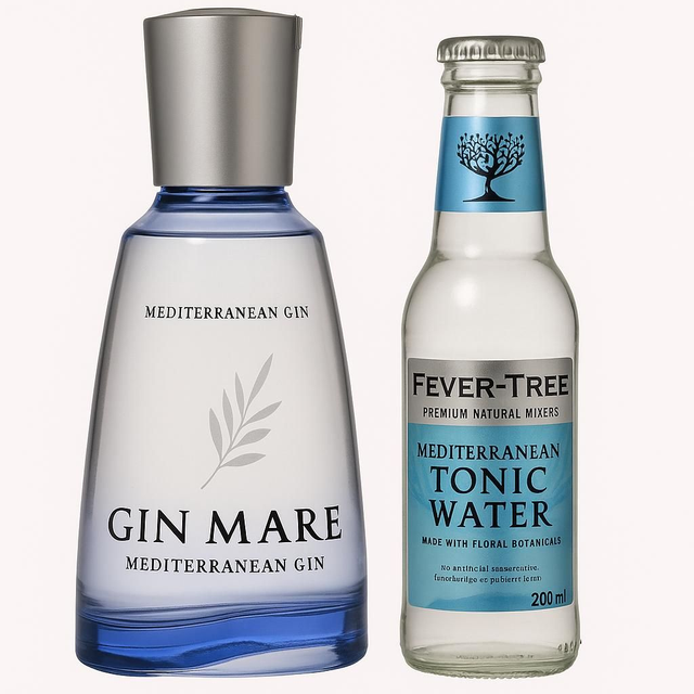 Gin Mare 50ml & Tonic 200ml Set / 8,5 % vol