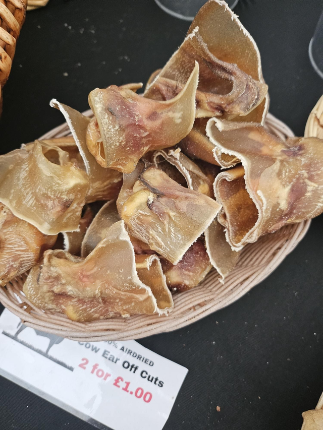 Beef cow ear off cuts 2 for 