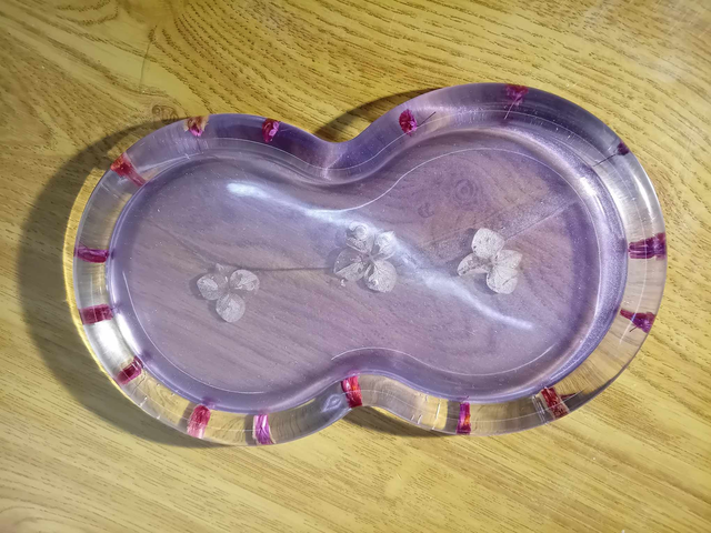 vide poche double rond 